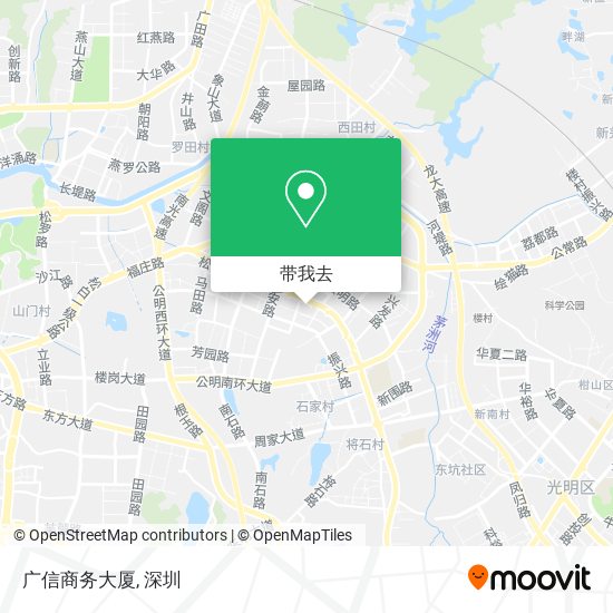 广信商务大厦地图