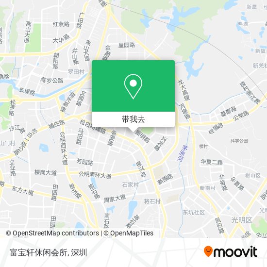 富宝轩休闲会所地图