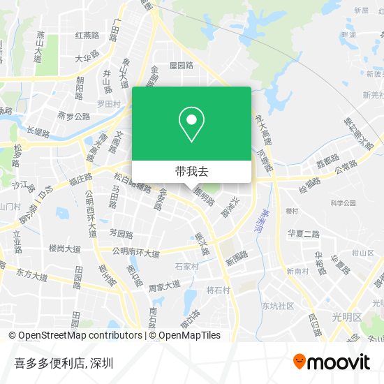 喜多多便利店地图