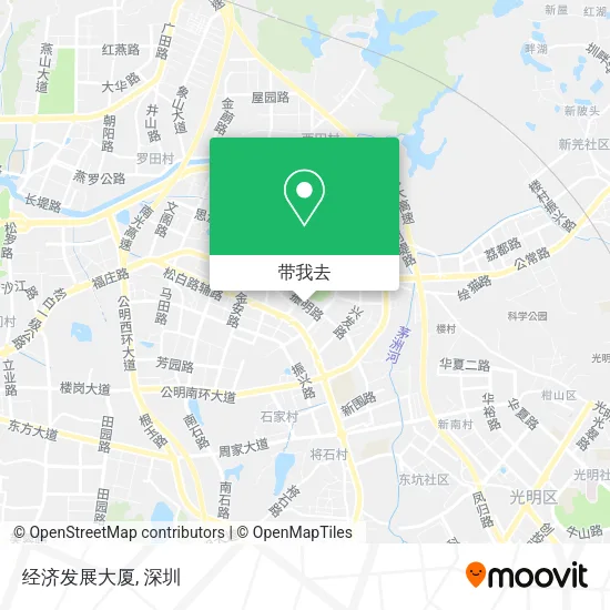 经济发展大厦地图