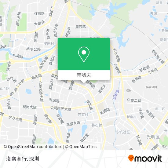 潮鑫商行地图