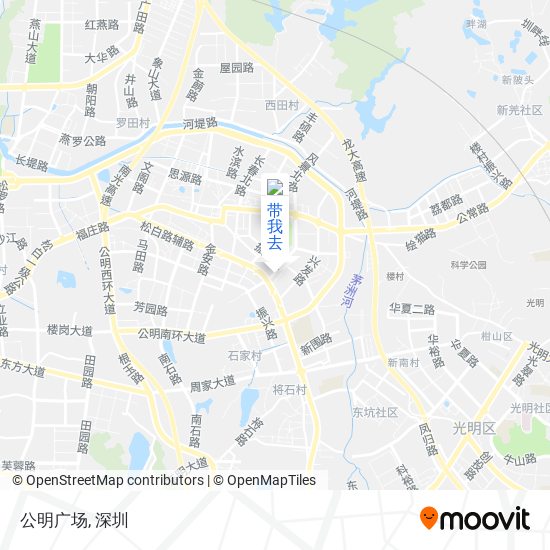 公明广场地图