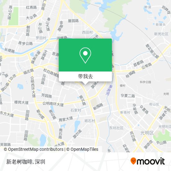 新老树咖啡地图