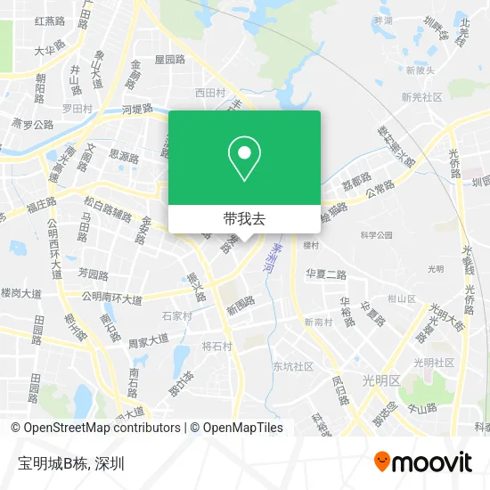 宝明城B栋地图