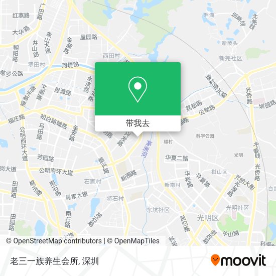 老三一族养生会所地图