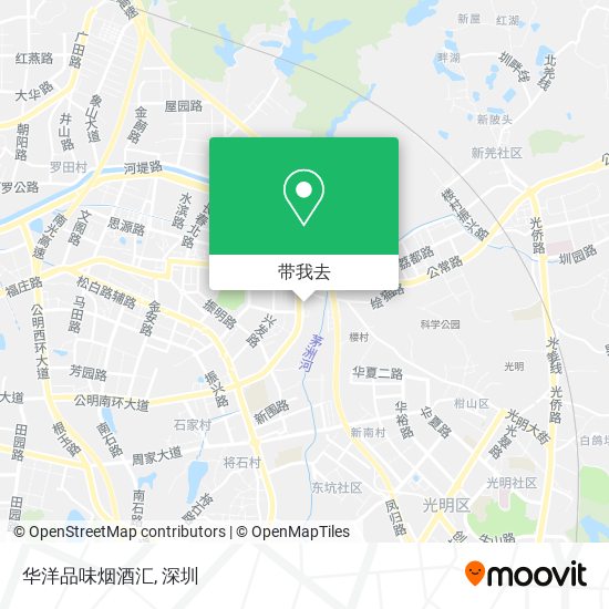 华洋品味烟酒汇地图