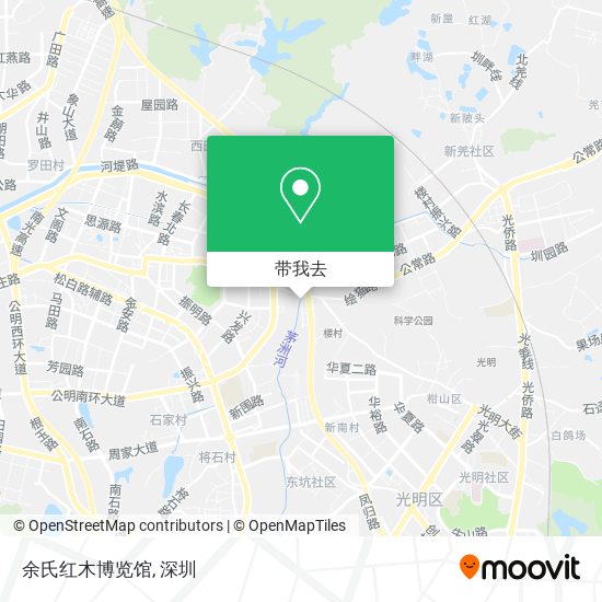 余氏红木博览馆地图