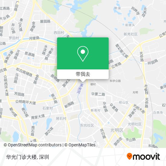 华光门诊大楼地图