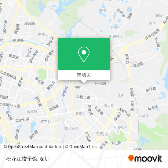 松花江饺子馆地图