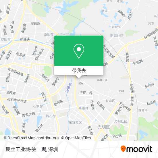 民生工业城-第二期地图