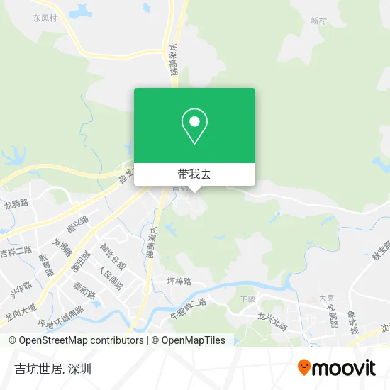 吉坑世居地图
