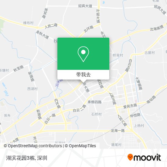 湖滨花园3栋地图
