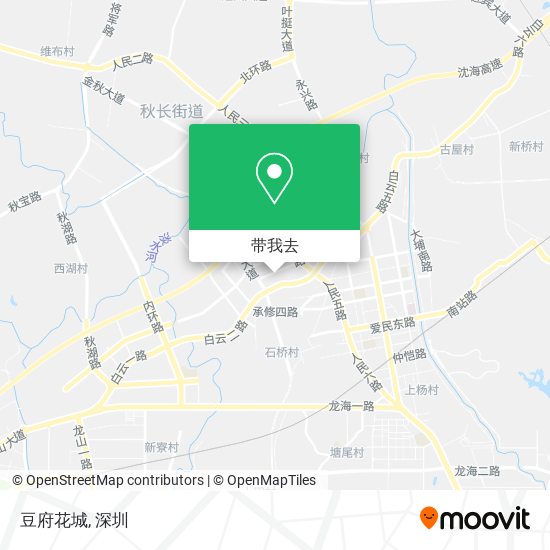 豆府花城地图