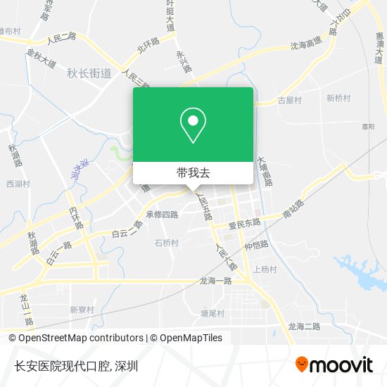 长安医院现代口腔地图