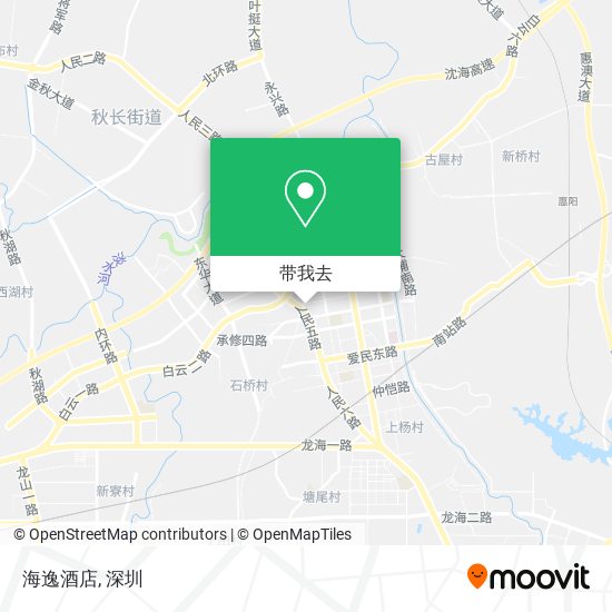 海逸酒店地图