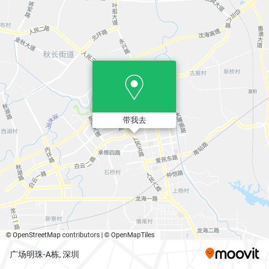 广场明珠-A栋地图