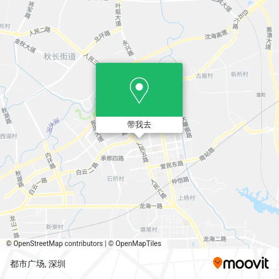都市广场地图