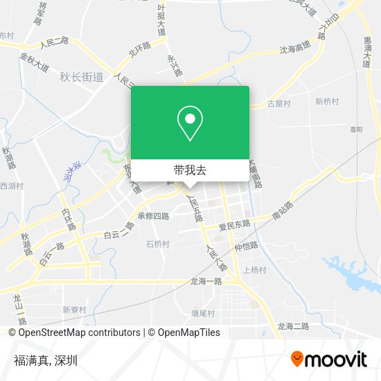 福满真地图
