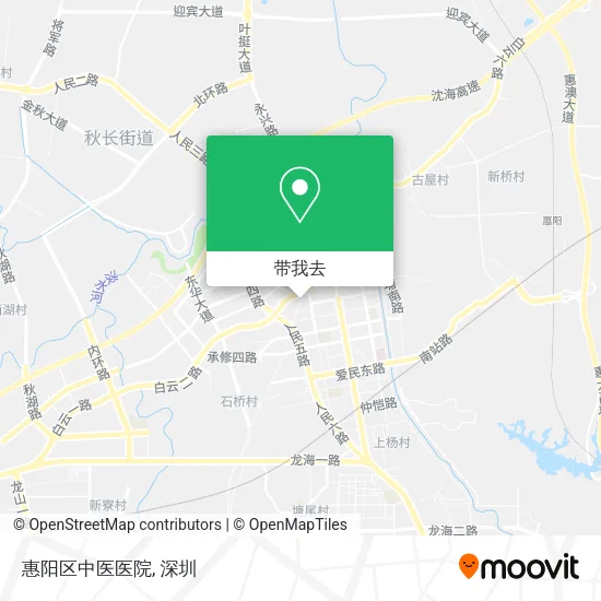 惠阳区中医医院地图