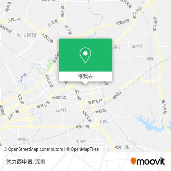 德力西电器地图