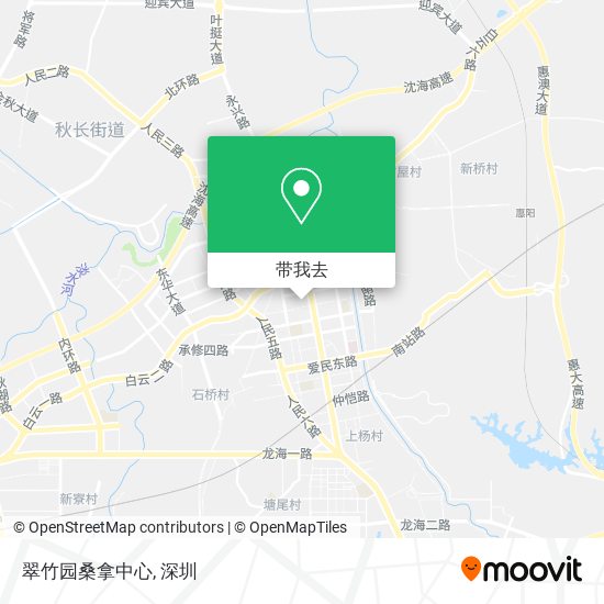 翠竹园桑拿中心地图