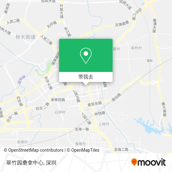 翠竹园桑拿中心地图