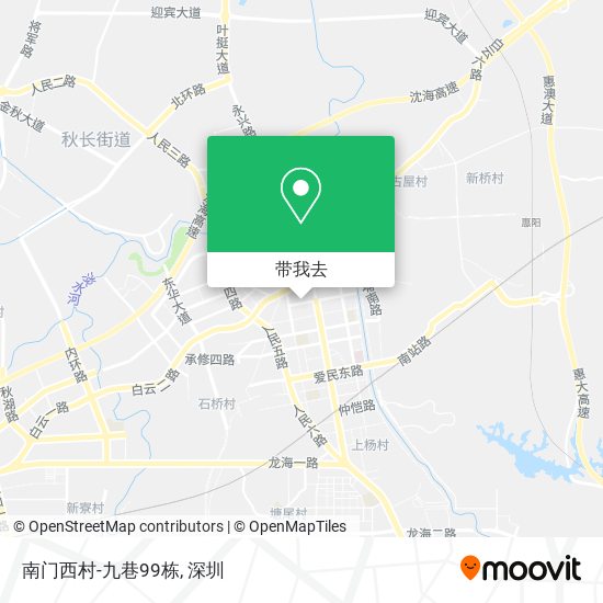 南门西村-九巷99栋地图