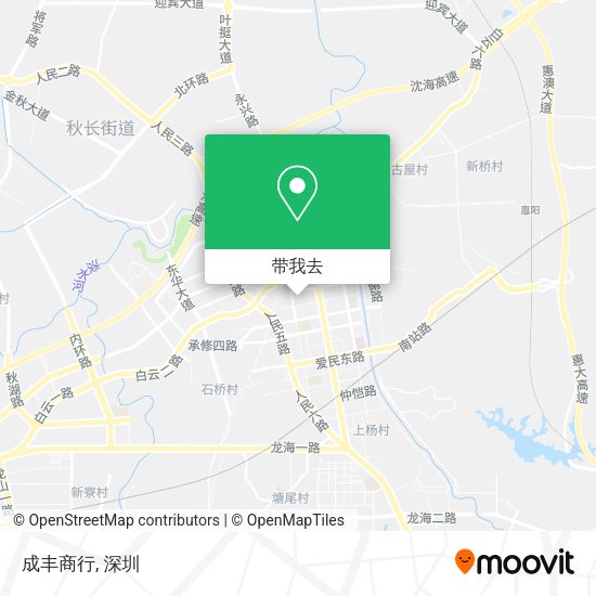 成丰商行地图