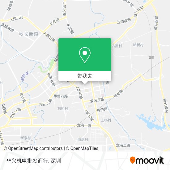 华兴机电批发商行地图