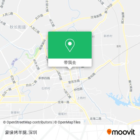 蒙缘烤羊腿地图