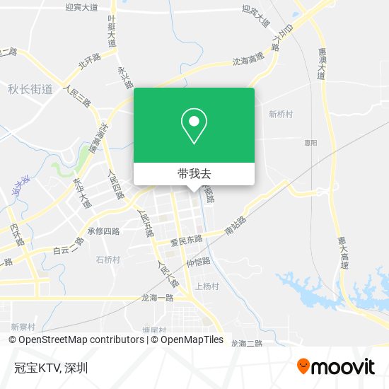冠宝KTV地图