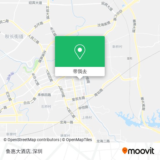 鲁惠大酒店地图