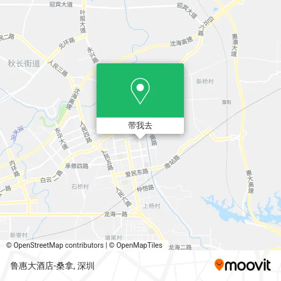 鲁惠大酒店-桑拿地图