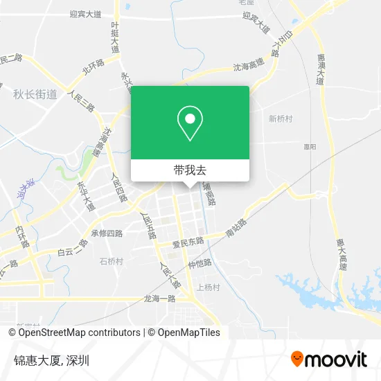 锦惠大厦地图