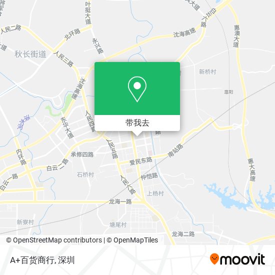 A+百货商行地图