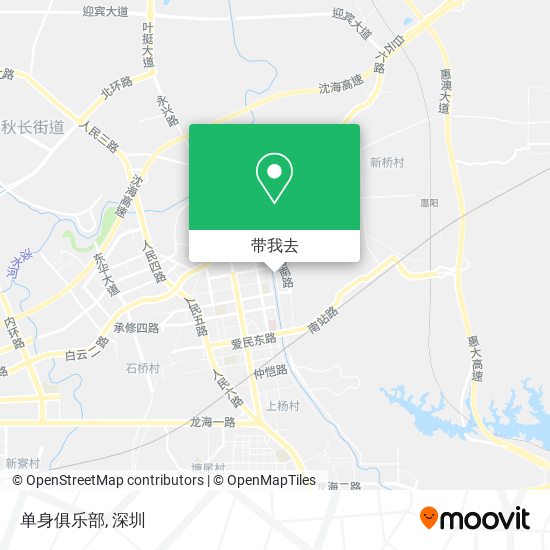 单身俱乐部地图