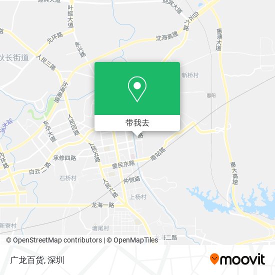 广龙百货地图