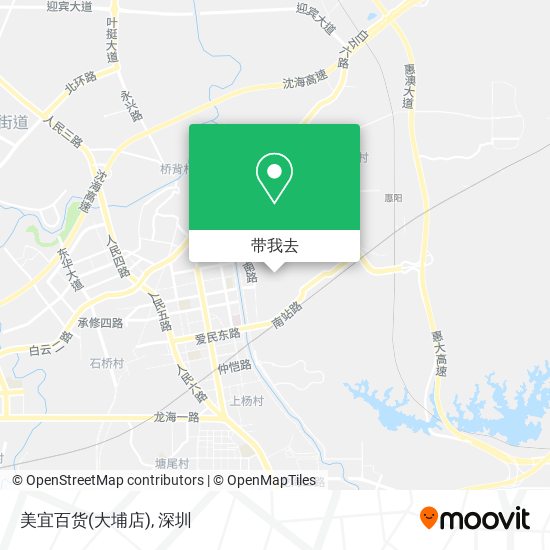 美宜百货(大埔店)地图