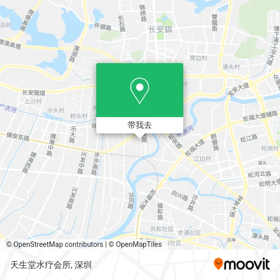 天生堂水疗会所地图