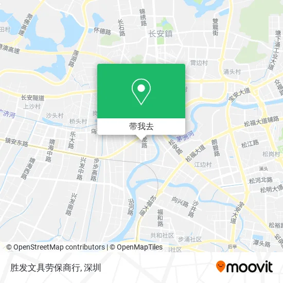 胜发文具劳保商行地图