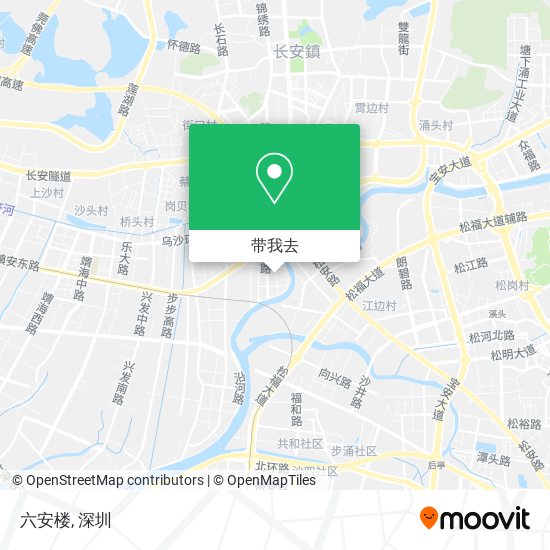 六安楼地图