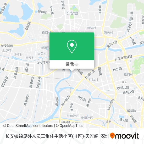 长安镇锦厦外来员工集体生活小区(Ⅱ区)-天景阁地图