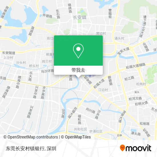 东莞长安村镇银行地图