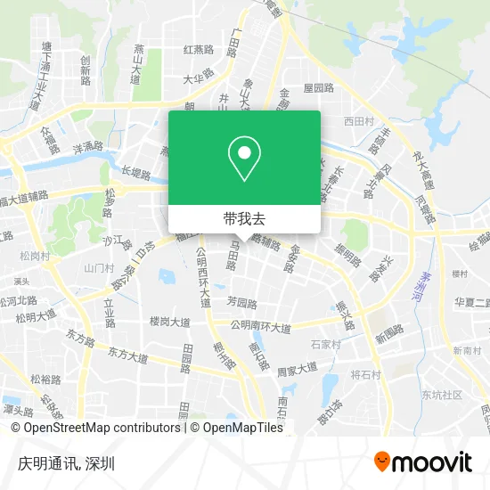 庆明通讯地图