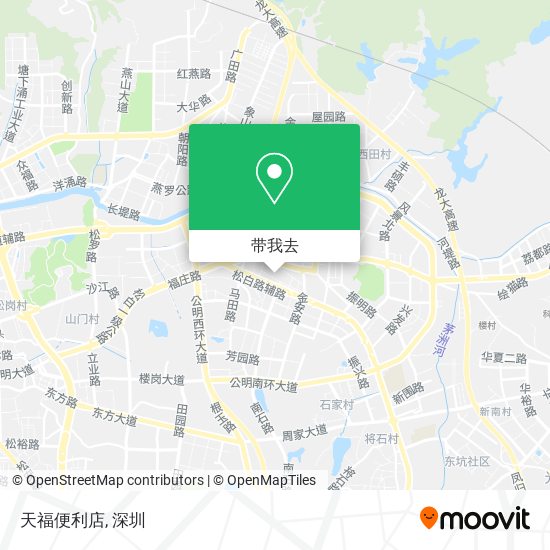 天福便利店地图