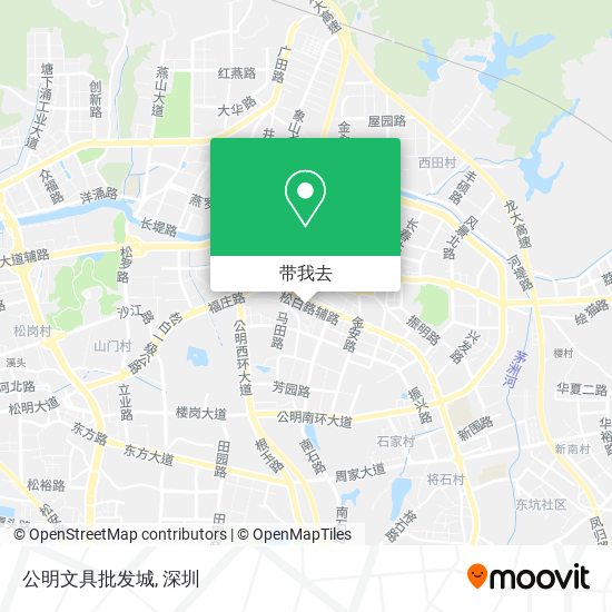 公明文具批发城地图