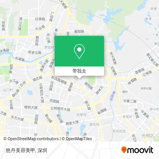 慈丹美容美甲地图
