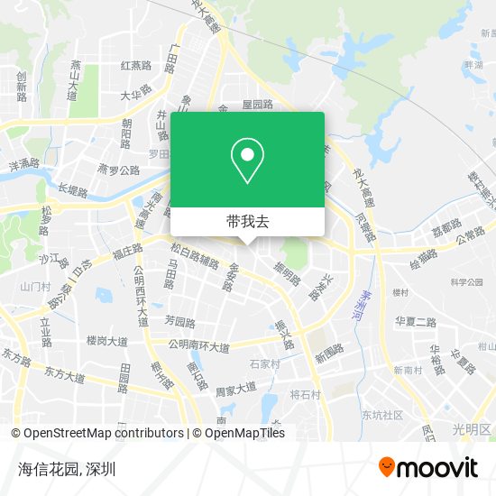 海信花园地图