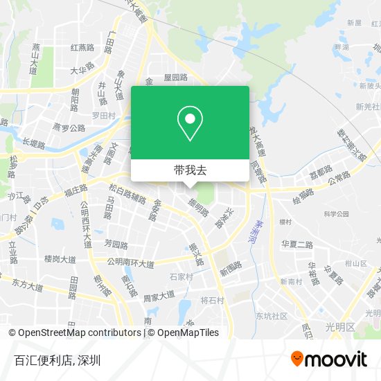 百汇便利店地图