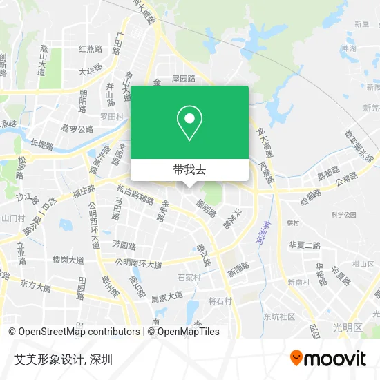 艾美形象设计地图